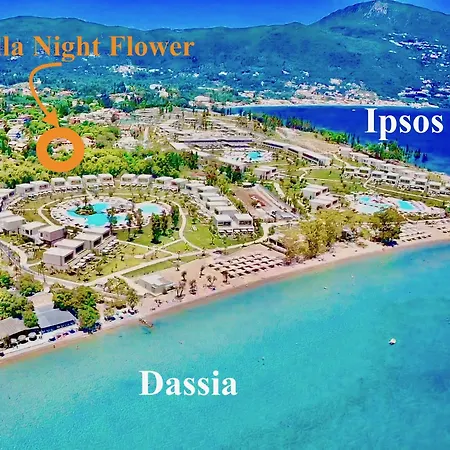 Villa Night Flower With Private Pool By Dadovillas Dassia (Corfu)