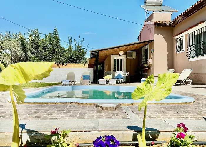 Night Flower With Private Pool By Dadovillas * Dassia (Corfu)
